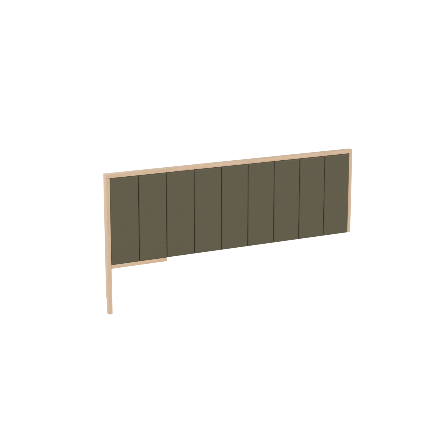 Q-209RS-ACC-TOW_TPS_ACC Queen Headboard With Side Panel-1