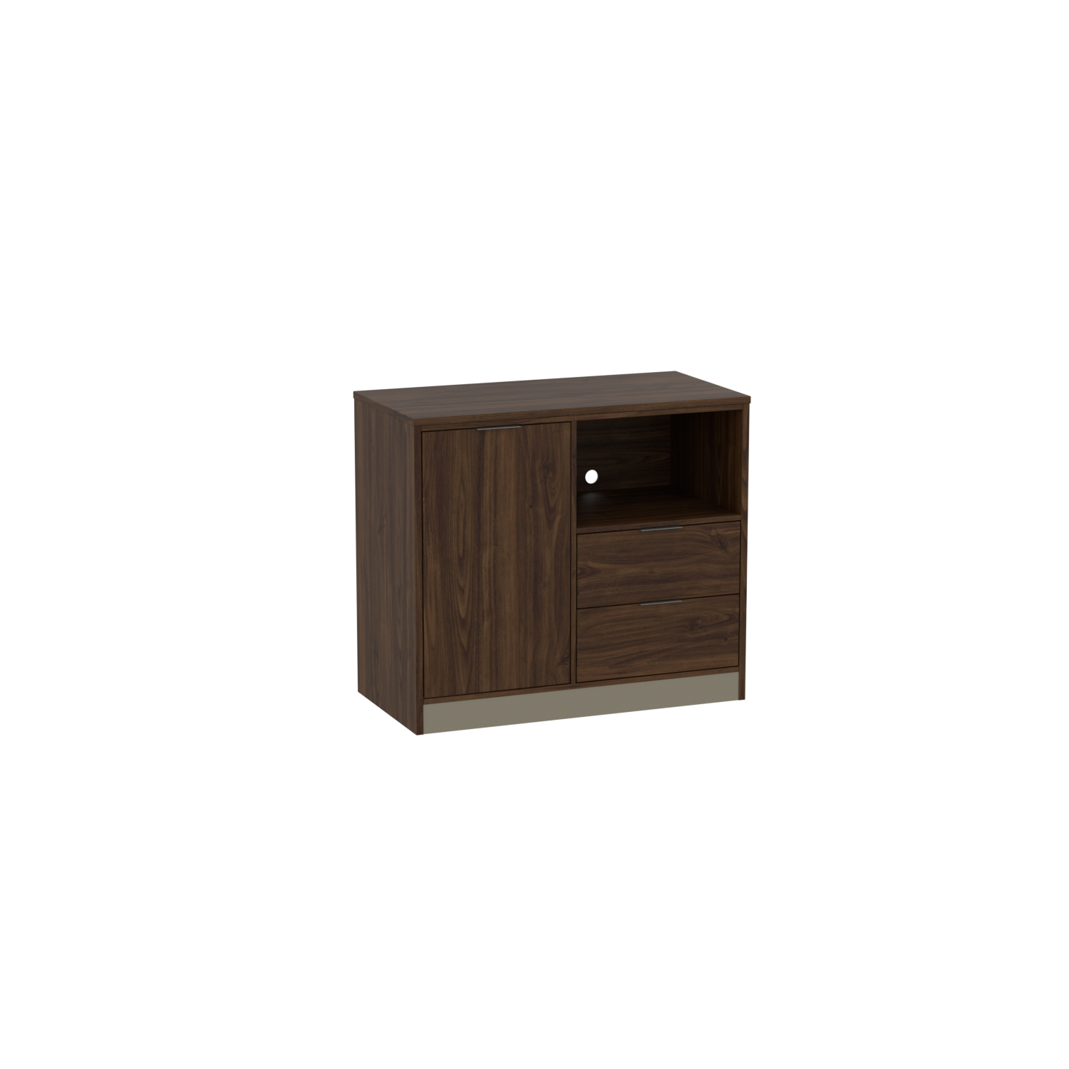 Simplicity Fridge Simplicity Microfridge Combo with Left Hand Door and 2 Drawer Dresser ...