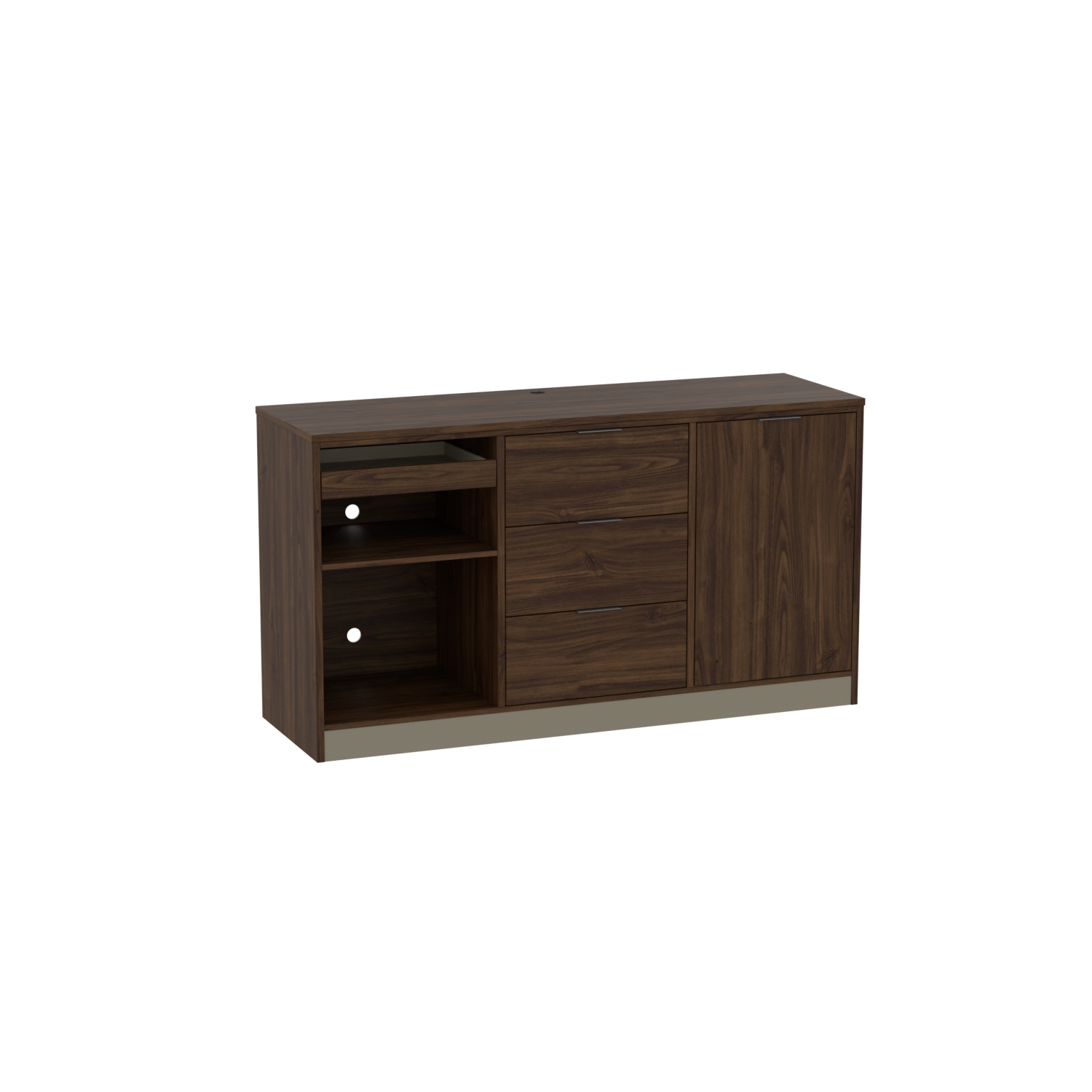 Simplicity Fridge Simplicity Microfridge Combo with Left Hand Door, 3 Drawer Dresser, and ...